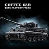 NEW Military Vehicle Blocks MOC Kits Tiger Tank S04/1322 Assembly Model German Panzer Bricks Puzzle Toys Adults Collection Gifts