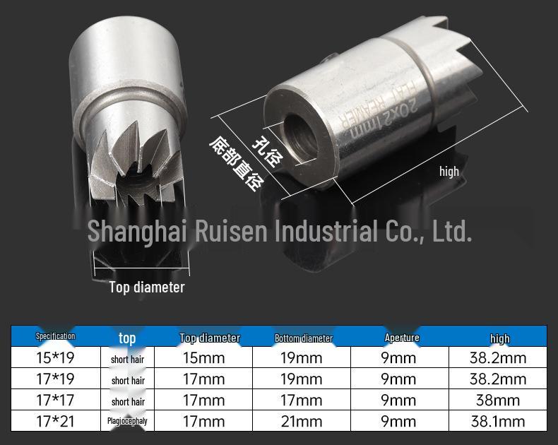 Diesel Injector Seat & Valve Cleaning Reamer Set: 6, 7, 11, 17 Pieces