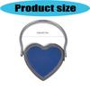 Openable Heart Shape Daily Wear Rings Stainless Steel Texture Stylish Women Rings Suitable for Anniversaries Dating