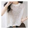 Navava Women ReTro Lace ShorT Sleeve KniT T shirT Nk2219