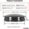 RTrhinotuning 4 PCS 76.2 mm Wheel Center Caps Compatible with 2002-2014 F150 2007-2015 Expedition 2L34-1130, OD: 3 in / 76.2 mm ID: 2.57 in / 65.2 mm