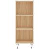 Sideboard Sonoma Oak 34.5 x 32.5 x 90 cm Particleboard