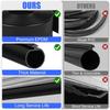 U-Shape Garage Door Bottom Seal Wear Resistance Replacement Seal  Garage Door Installation