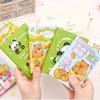 12Pcs Cartoon Capybara Small Notebook 50sheets Per Book, cute Notepad Mini Portable Pocket Book Stationery Small Prizes Gift