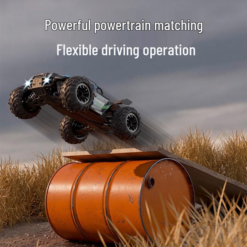 Cross-Border Professional High-Speed RC Off-Road Drifting Car - Four-Wheel Drive Electric Climbing Big Foot Toy for Adults.