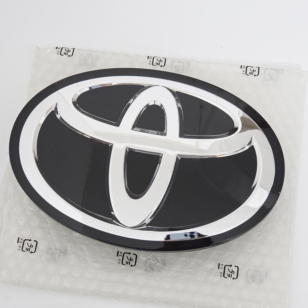 

Toyota Front Grille Emblem Logo Tacoma Tundra Land Cruiser 2017 2018 2019 чорний