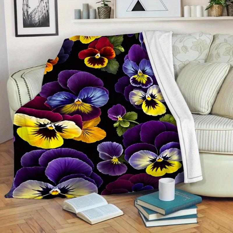 Halloween Ghost Pumpkin Blanket Cute Blanket Soft and Warm Bed Blanket Sofa Bedding Living Room Home Decoration Blankets