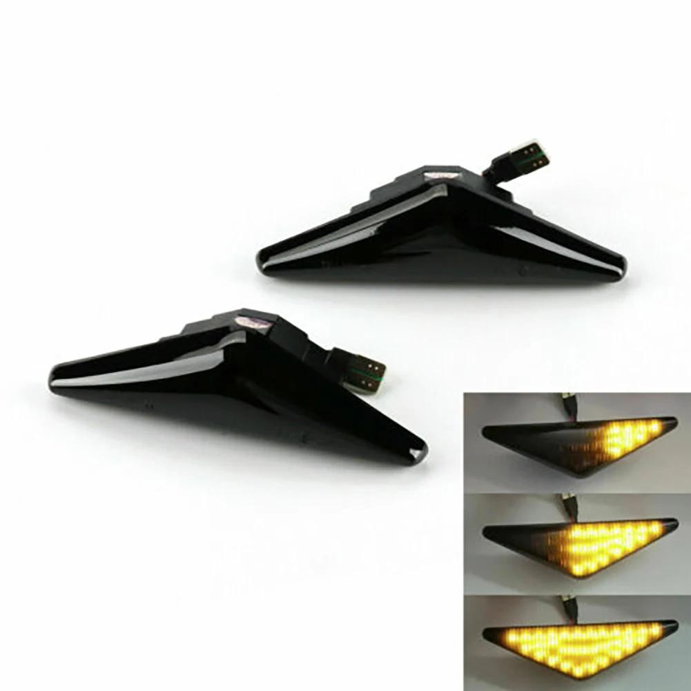 Front Dynamic Side Indicator LED Shell Black For Ford Falcon Xt XR6 XR8 FG 2008-2014 Accessories Flasher Light