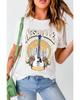 Azura Exchange Nashville Guitar Floral Print T-Shirt