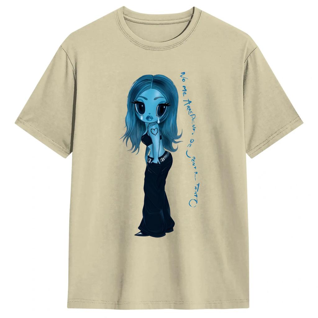 Vintage No Me Arrepiento De Sentir Tanto Tshirts For Men O Neck Cotton T Shirt Karol G Short Sleeve Tees New Arrival Clothes
