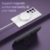 Metal Strong Magnetic Absorption Case For Samsung S24 Ultra S23 + S23 Plus S24 + Galaxy S24 Frosted Car Holder Protection Cover