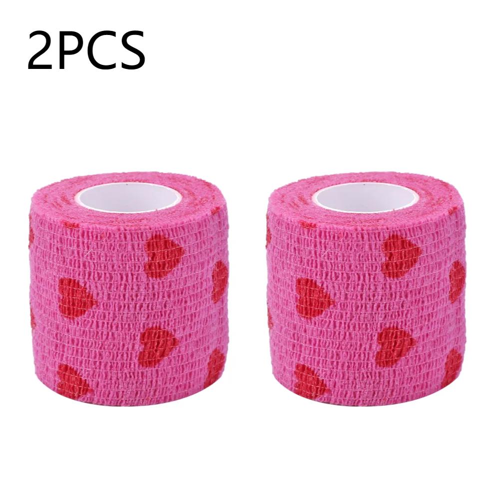 

2/5/10Pcs Self-adhesive Elastic Bandage for Pet Dog Cat Leg Cover Protector Strap Medical Bandage Non-woven Cohesive Bandage