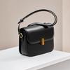 Mrs. Qiao High-End Bag for Women 2025 New Crossbody Bag Autumn Winter Small Square Bag Women's Underarm Genuine Leather Bag