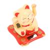 3.5in   Fortune Cat Solar Powered Waving   Cat Display Decoration for Desktop Home Entrance Car