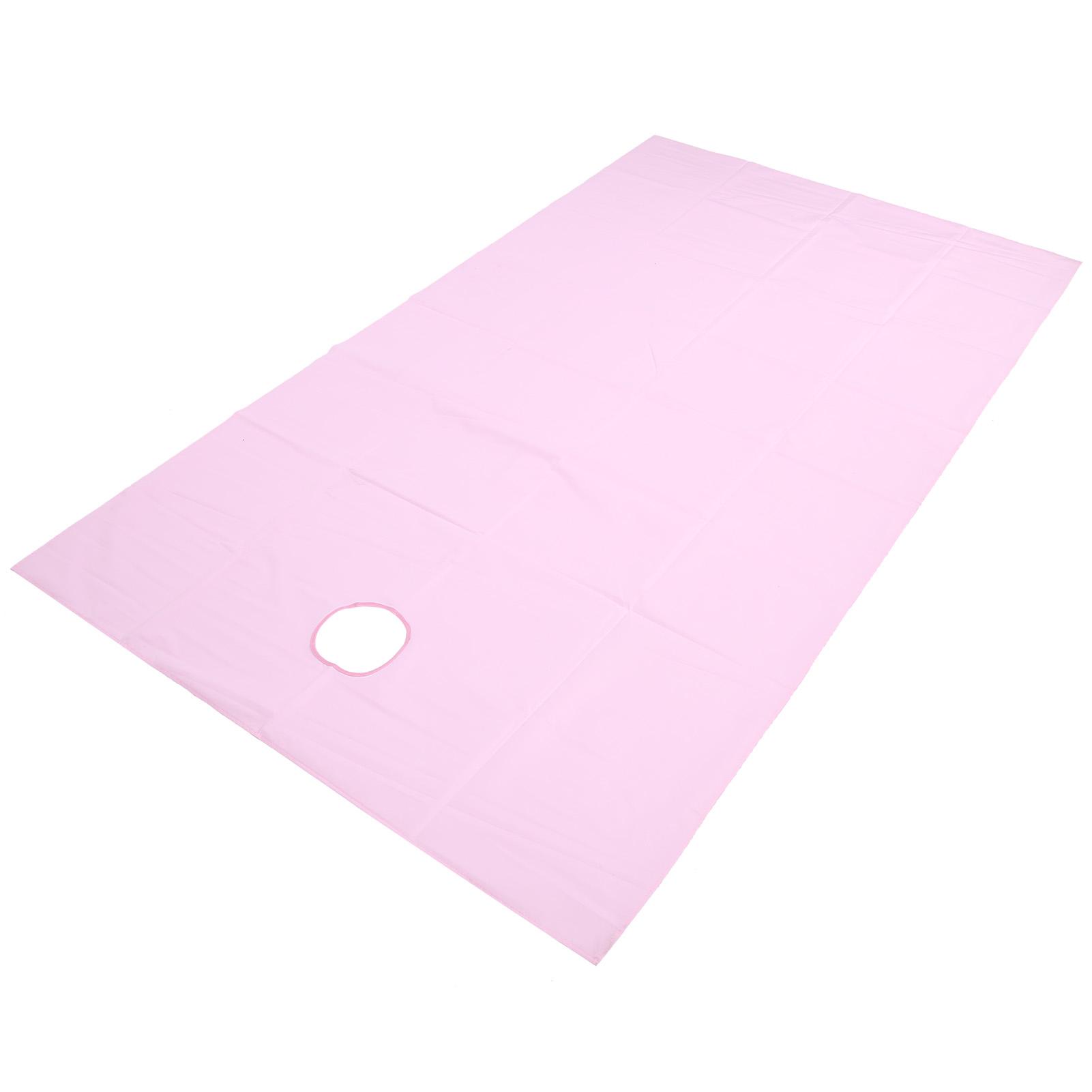 

Простыня Дышащая Водонепроницаемая Полиэфирное волокно Массажное покрывало для салона красоты 200x115смРозовый розовый