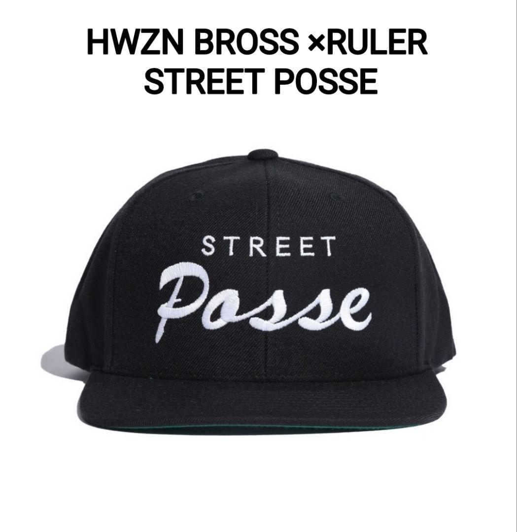 

[USED] HWZNBROSS × RULER STREET POSSE baseball cap