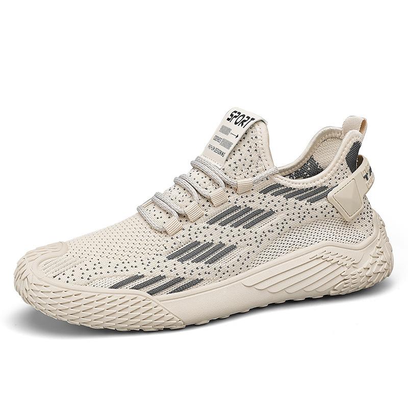 Men's shoes new summer breathable thin mesh fly-woven mesh shoes casual men's non-slip running sneakers