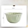 ZISIZ Ceramic Petal Rice Bowl