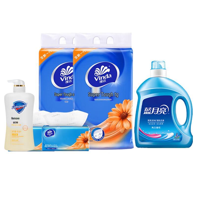 Safeguard Summer Cool Chamomile Shower Gel Bundle