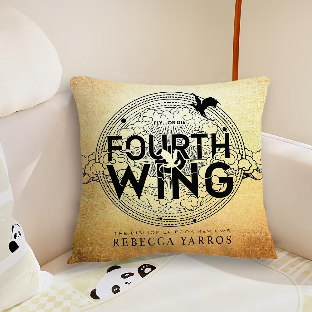 F-Fourth W-Wing Dragon Pillow Case Living Room Sofa Cushion Cover Suitable For Home Bedroom Room Decoration