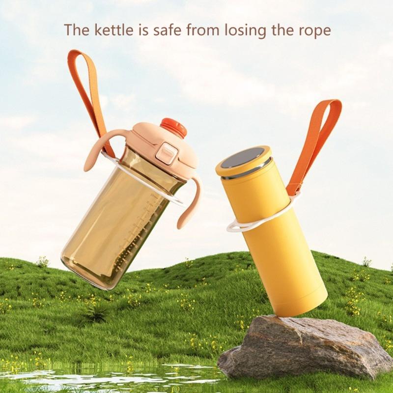Widen Toddler Water Bottle Holder Strap Convenient Beverage Cup Haning Rope for Outdoor Activity and Family Trip Use