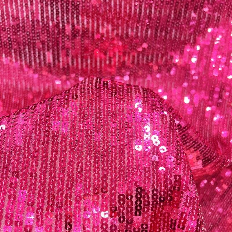 Wide 125cm Lolita Style Embroidered Beaded Chiffon Dress Fabric with Pleats DIY Sewing Women Clothes Skirts Dresses Handmade