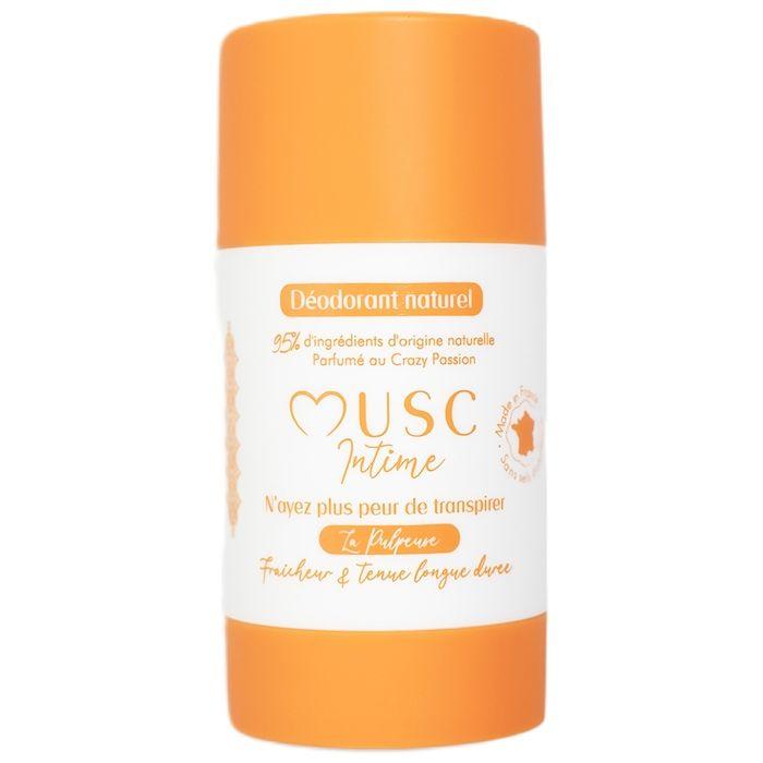 Musc Intime Déodorant Naturel Crazy Passion 50 Grammes