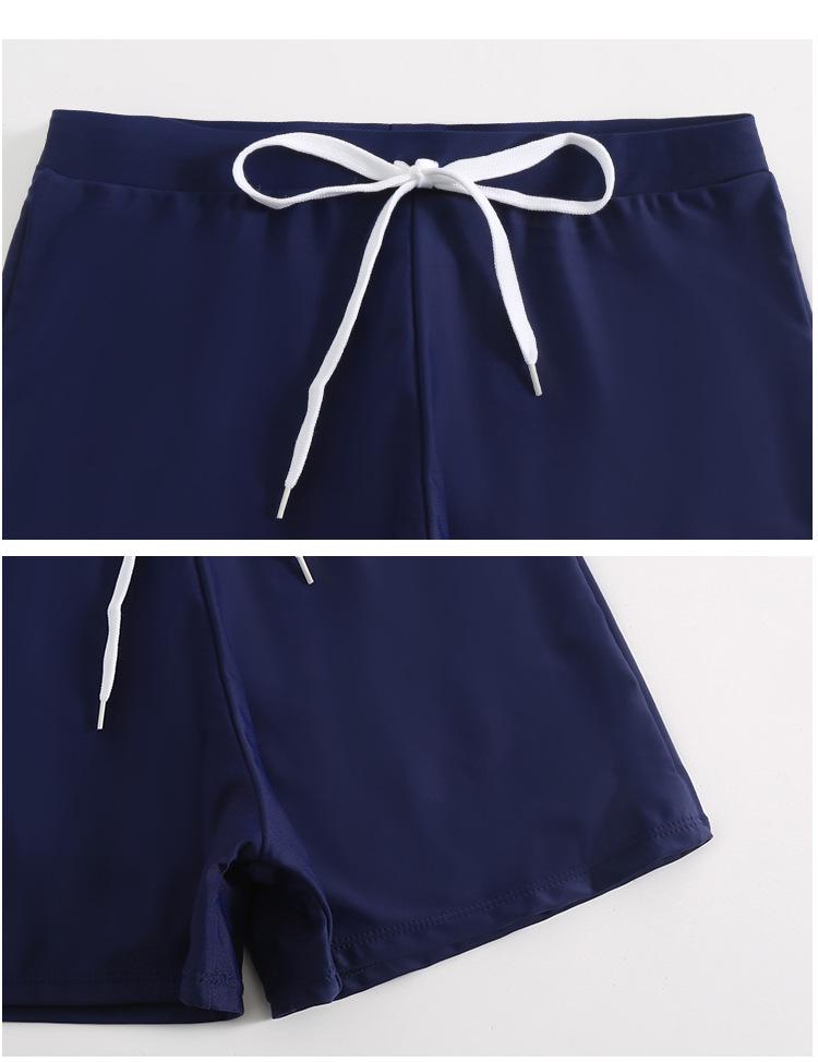 Seamless High-Waist Women's Swim Trunks & Anti-Exposure Safety Shorts