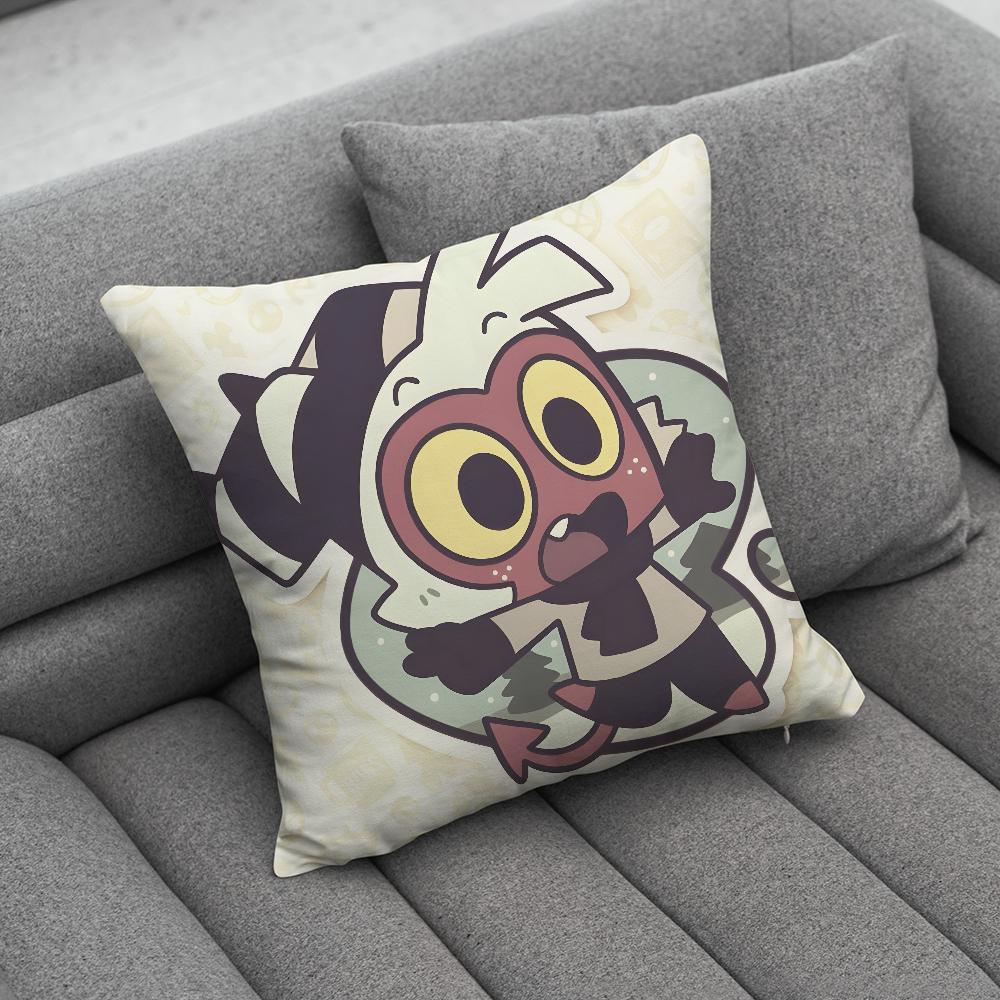 HHelluvaSS Anime BBoss Pillow Case Soft Cushion Cases for Farmhouse Sofa Decor Home Decorations and Protector