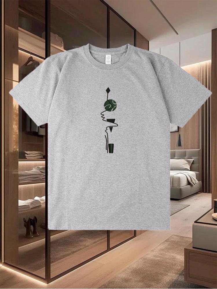 100% Cotton 2025 New Men's T - Shirts  Trendy and Casual Styles for Summer