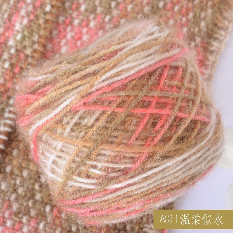 150G Squirrel Fluff Ball, Medium and Thick Thread, Hand-woven DIY Crochet Hook Hat Thread, Sweater Material, Baby Fluff Thread