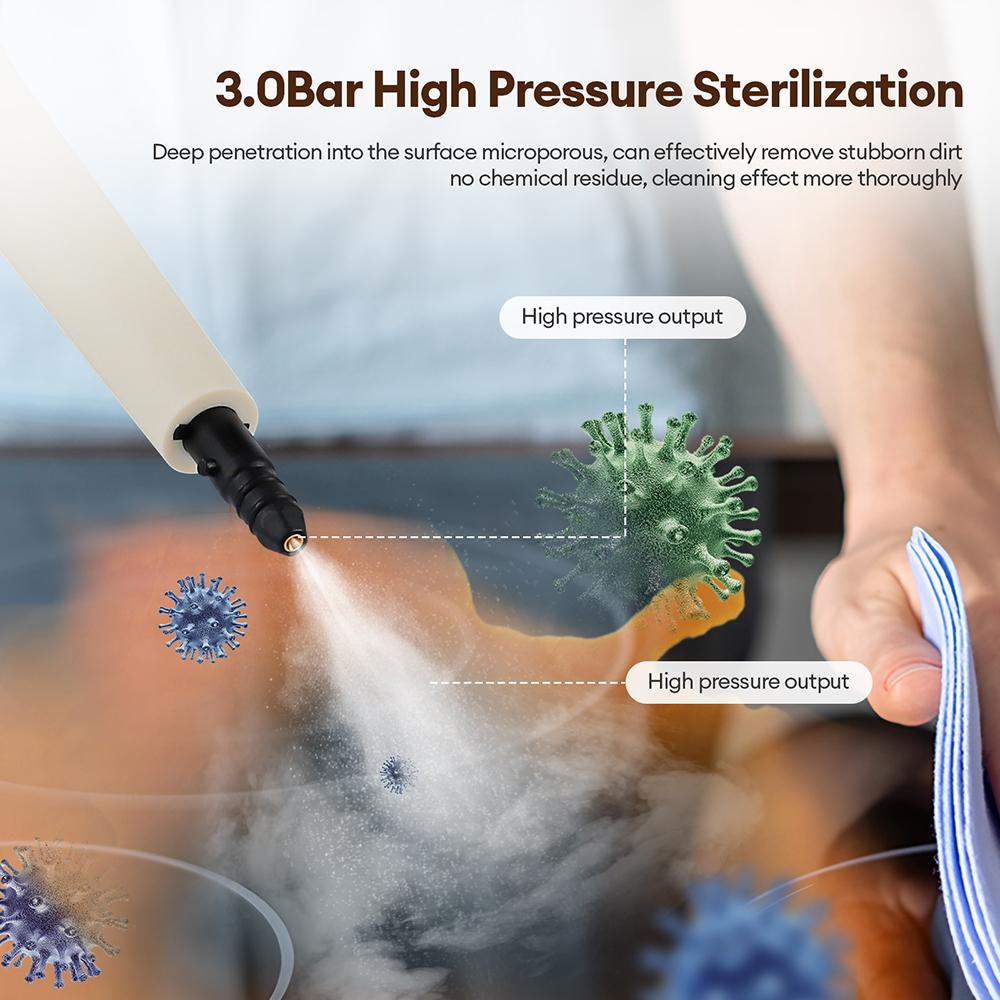 Multifunktions-Dampfreiniger Hochtemperatursterilisation Dampfreinigungsmaschine Klimaanlage Küchenhaube Autoreinigungswerkzeug