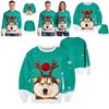 Womens Ugly Mens Christmas Sweater Funny Dog Xmas Sweatshirt Pullover Tops
