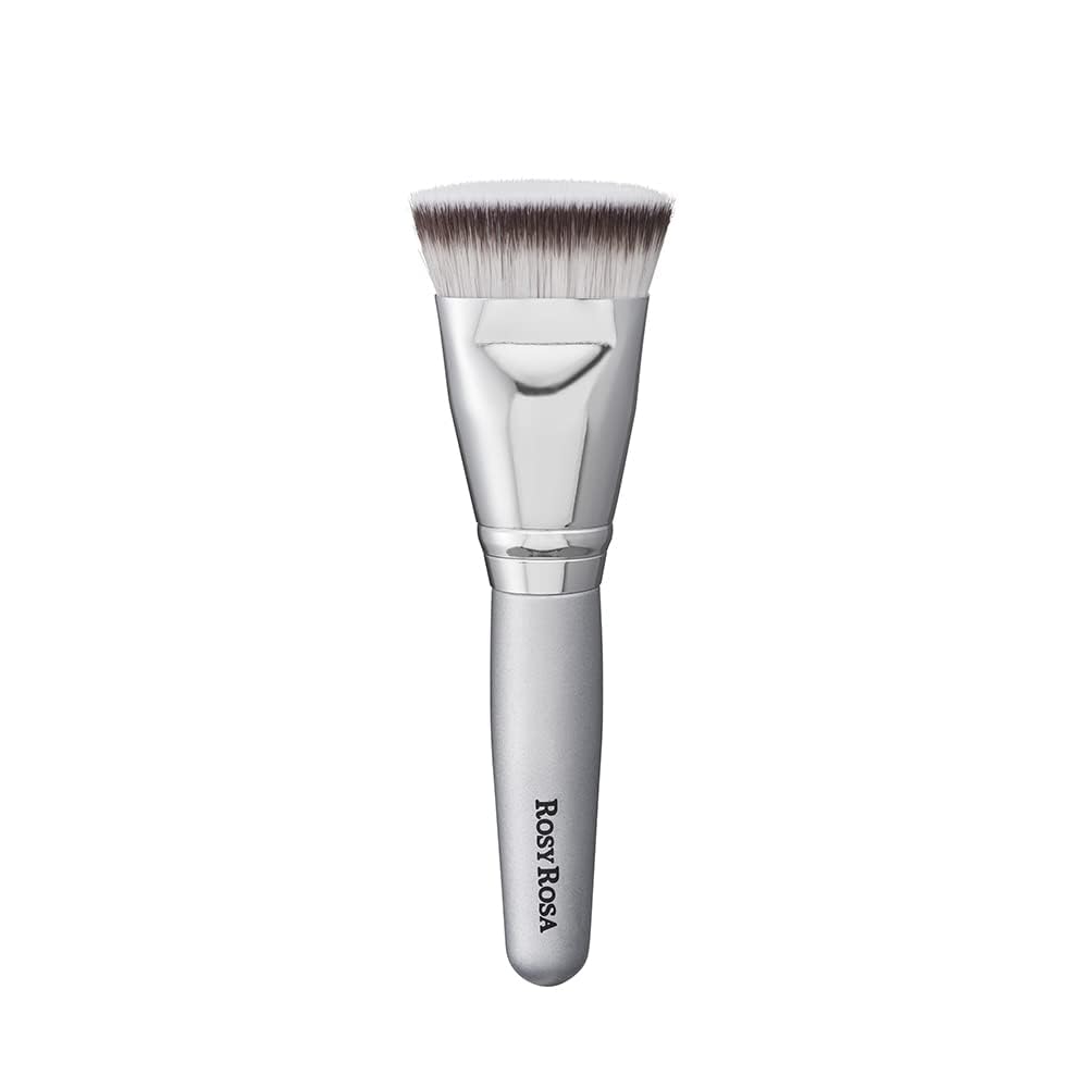 Кисть Rosie Rosa Multi Foundation Brush [Кисть для макияжа, совместимая со всеми основами] Серебро 1 шт. (х 1)