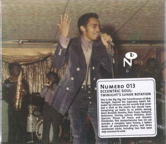 CD VARIOUS - Eccentric Soul: Twinight's Lunar Ro NUM013 Numero Group 2007 US Soul/Funk