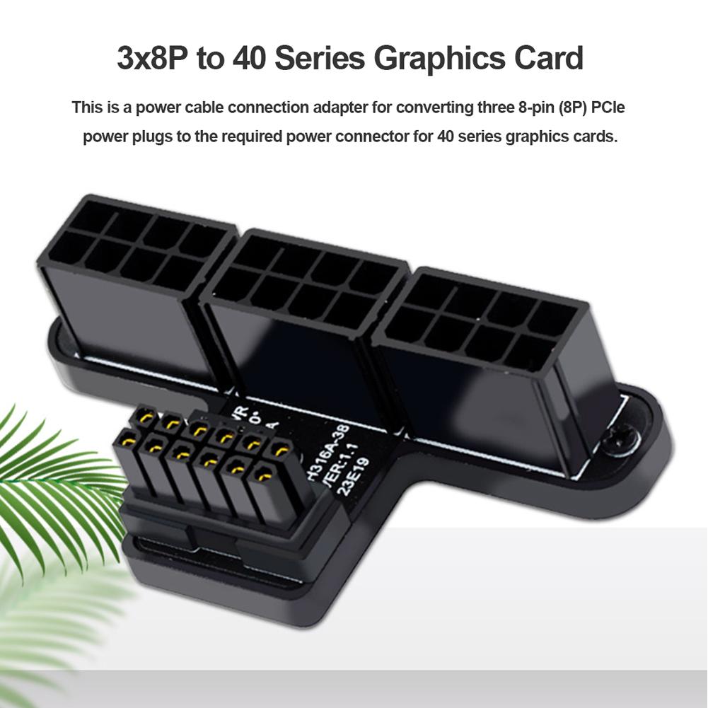 Adattatore Cavo Alimentazione Scheda Grafica PCIE ATX3.0 Connettore Angolato a 180 Gradi 12+4Pin Connettore di Alimentazione GPU 12VHPWR 600W