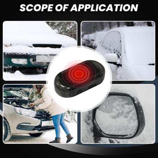 Cordless Car Defroster Fast Windshield Ice Melter And Snow Remover Portable Electric Demister for Winter