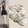 Sandalen dames nieuwe zomermodellen in 2025, nieuwe casual veelzijdige buitenschoenen met dikke zool en zachte zool, sportschoenen voor dames