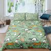 2025 Cartoon Rat King Queen Bedding Set Mouse Rodents Duvet Cover Funny Animal Love Heart Comforter Cover Polyester Quilt Cover