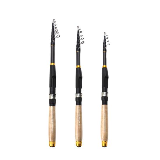 Robuste Angelrute, leicht zu tragen, wiederverwendbar