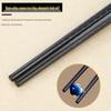 Shangpin Shuangrui Black Alloy Chopsticks