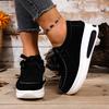 Fashion Women Sports Casual Sneakers Non Slip Lace-up Round Toe Shoes Trend Fashion Platform Sneakers Spring Autumn Zapatos De Mujer