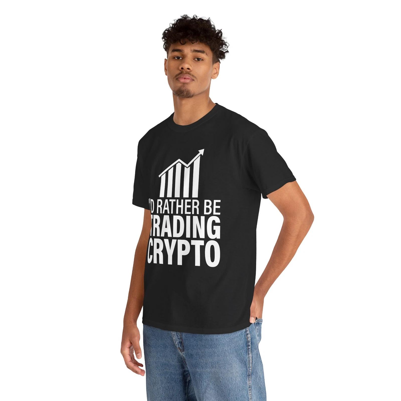 Bitcoin to the Moon T-Shirt – Crypto Investor Blockchain BTC Graphic Tee XL