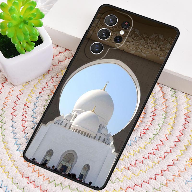 Arabic Muslim mosque soft Phone Case for Samsung Galaxy note 10 pro S26 Ultra S23 S24 FE S25 S21 S22 PLUS shockproof Cover