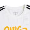 Adidas Animal Print Alphabet Breathable Casual Sports Short Sleeve T-Shirt Men Tops White GK1551