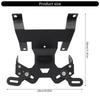 Motorcycle Rear License Plate Frame Motorbike Scooter Rear Light Mount Holder with LED Light Modification
