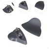 2 -piece Mirror Lock Plates Replace The Reliable Assembly Cover of Hole Parapara