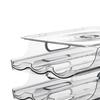 Automatic Rolling Egg Holder Pantry Organization Tray Roll Down Dispenser Reusable for Shelf
