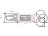 [SPEED ADDICT] Charinko Hanging Key Chain (bicycle HANGING KEY HOLDER)