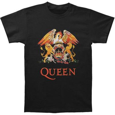 Queen Unisex Adult Classic Crest T-Shirt
